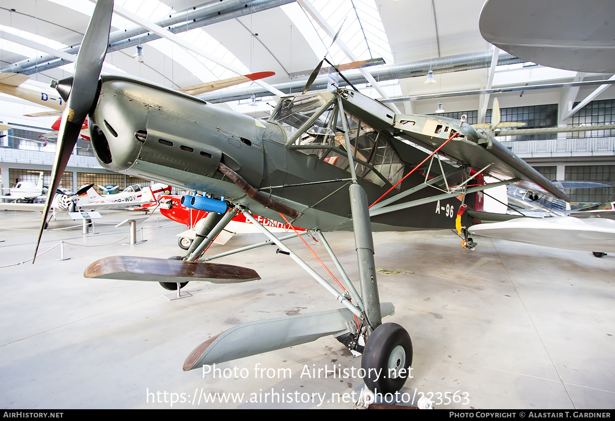 Aircraft Photo of A-96 | Fieseler Fi-156C-3 Storch | Switzerland - Air Force | AirHistory.net #223563