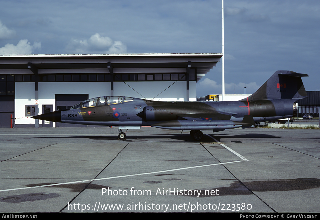 Aircraft Photo of 104639 | Lockheed CF-104D Starfighter Mk.1 | Canada - Air Force | AirHistory.net #223580