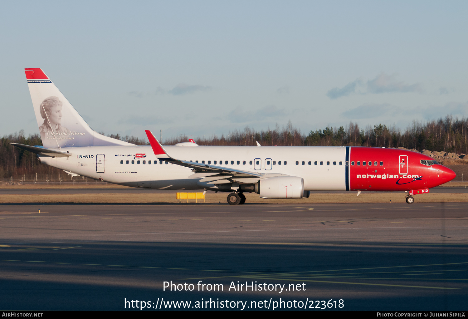 Aircraft Photo of LN-NID | Boeing 737-8JP | Norwegian | AirHistory.net #223618