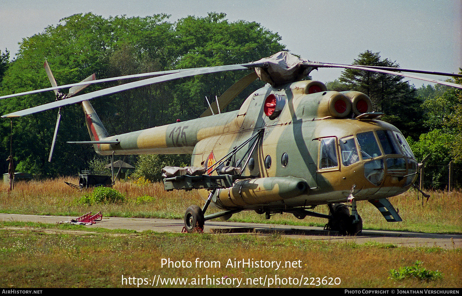 Aircraft Photo of 125 | Mil Mi-8TB | East Germany - Air Force | AirHistory.net #223620