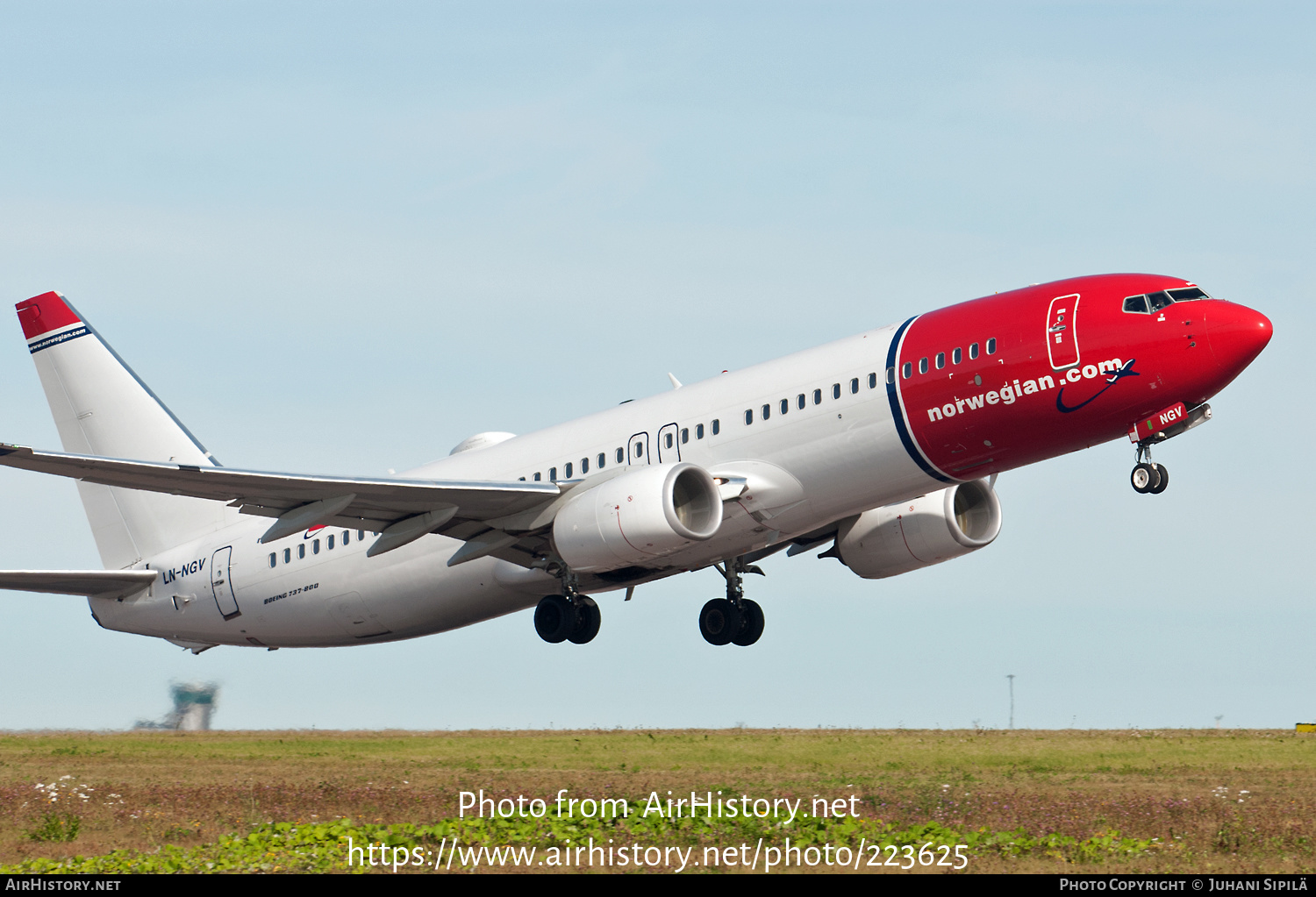 Aircraft Photo of LN-NGV | Boeing 737-8JP | Norwegian | AirHistory.net #223625