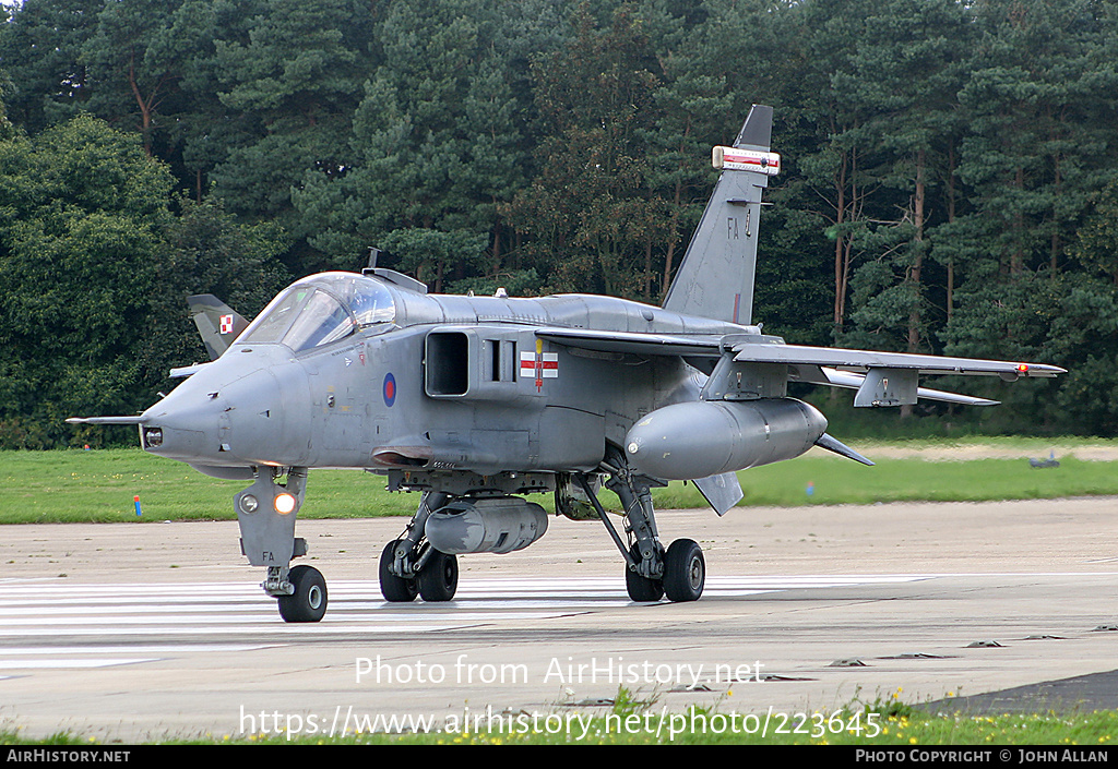 Aircraft Photo of XZ398 | Sepecat Jaguar GR3A | UK - Air Force | AirHistory.net #223645