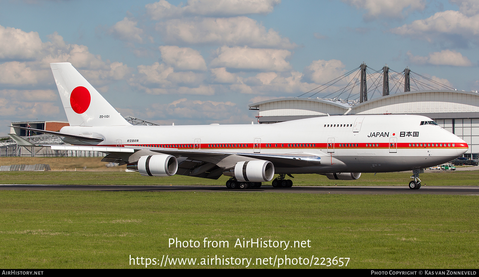 Aircraft Photo of 20-1101 | Boeing 747-47C | Japan - Air Force | AirHistory.net #223657