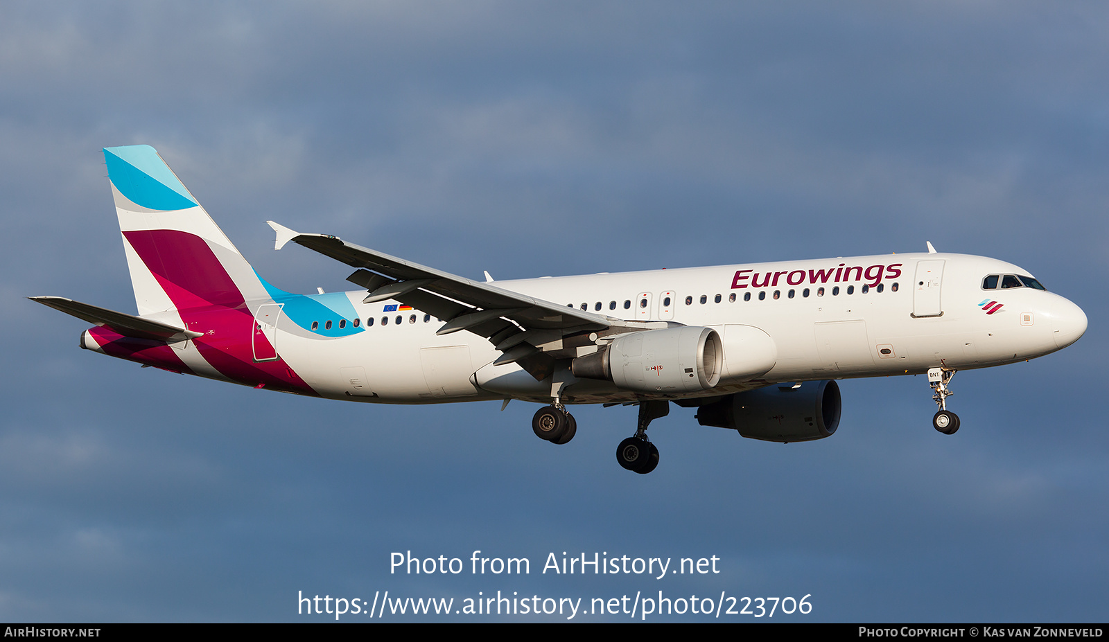 Aircraft Photo of D-ABNT | Airbus A320-214 | Eurowings | AirHistory.net #223706