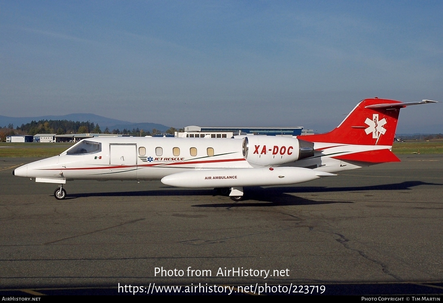 Aircraft Photo of XA-DOC | Gates Learjet 35A | Jet Rescue | AirHistory.net #223719