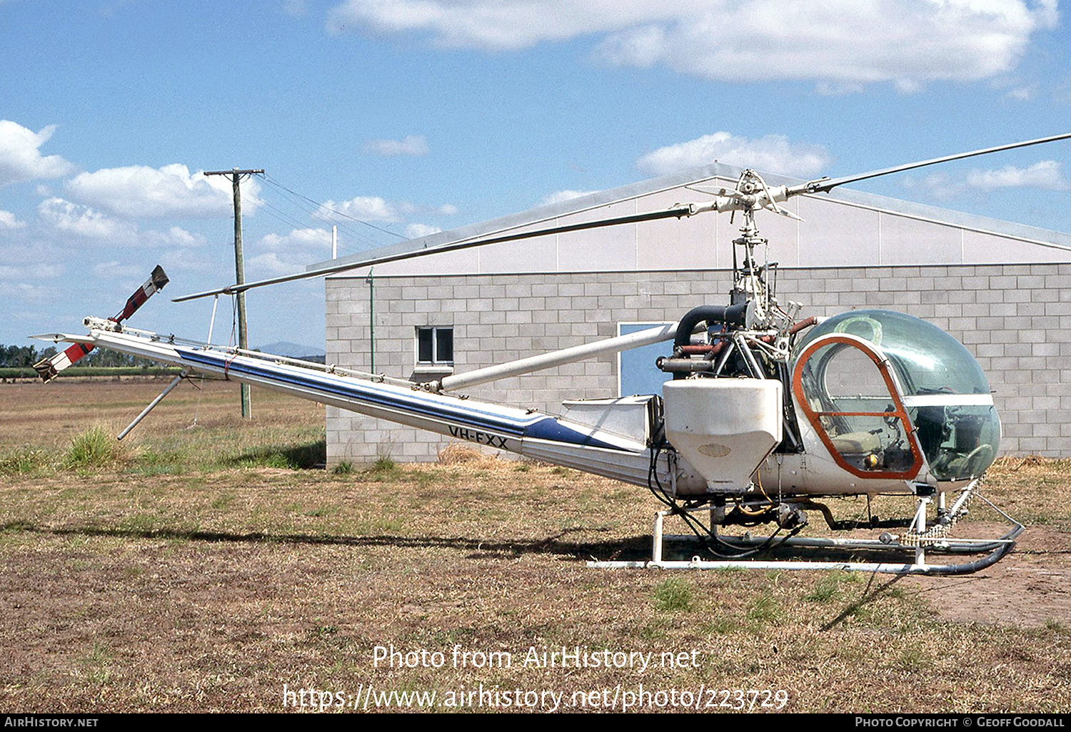 Aircraft Photo of VH-FXX | Hiller UH-12E | AirHistory.net #223729