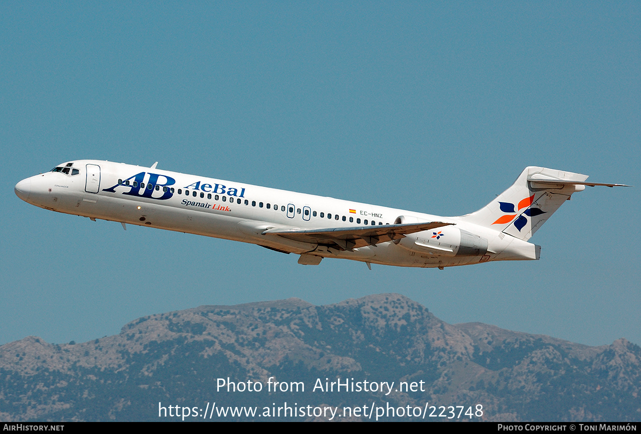 Aircraft Photo of EC-HNZ | Boeing 717-2CM | AeBal | AirHistory.net #223748