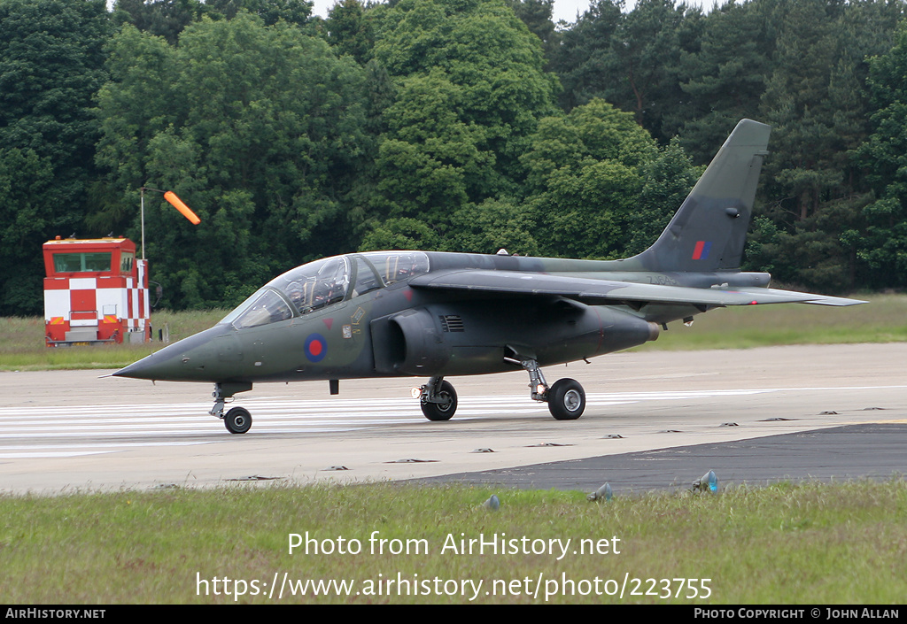 Aircraft Photo of ZJ645 | Dassault-Dornier Alpha Jet A | UK - Air Force | AirHistory.net #223755