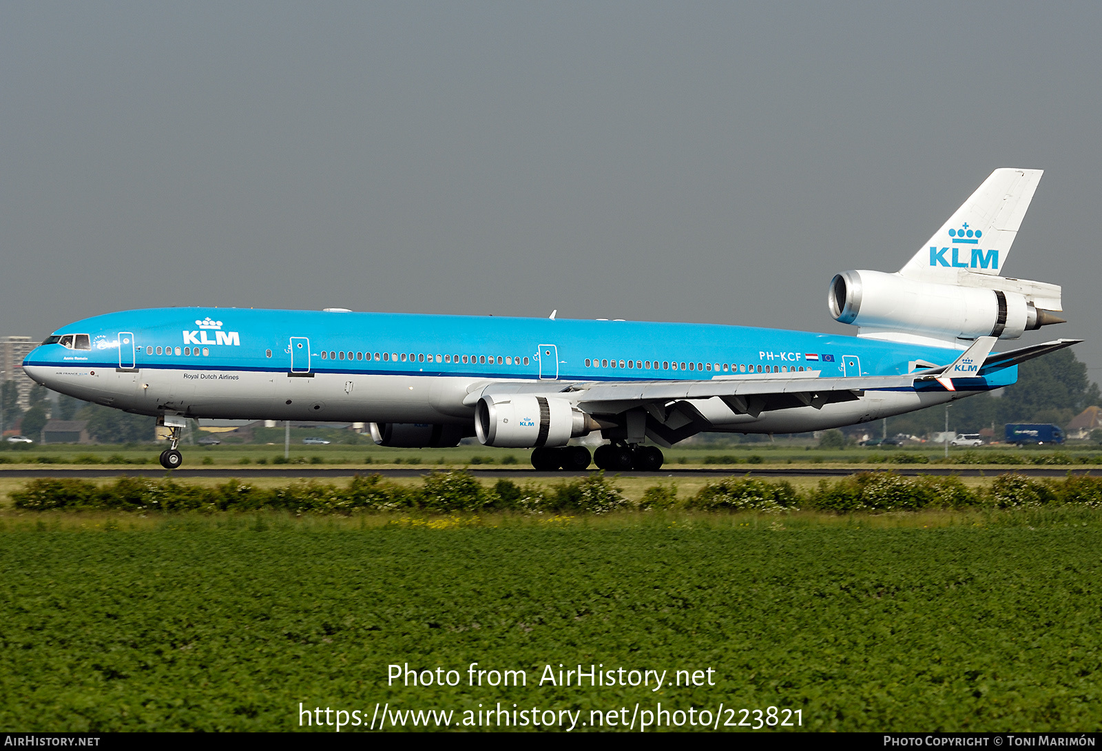 Aircraft Photo of PH-KCF | McDonnell Douglas MD-11 | KLM - Royal Dutch Airlines | AirHistory.net #223821