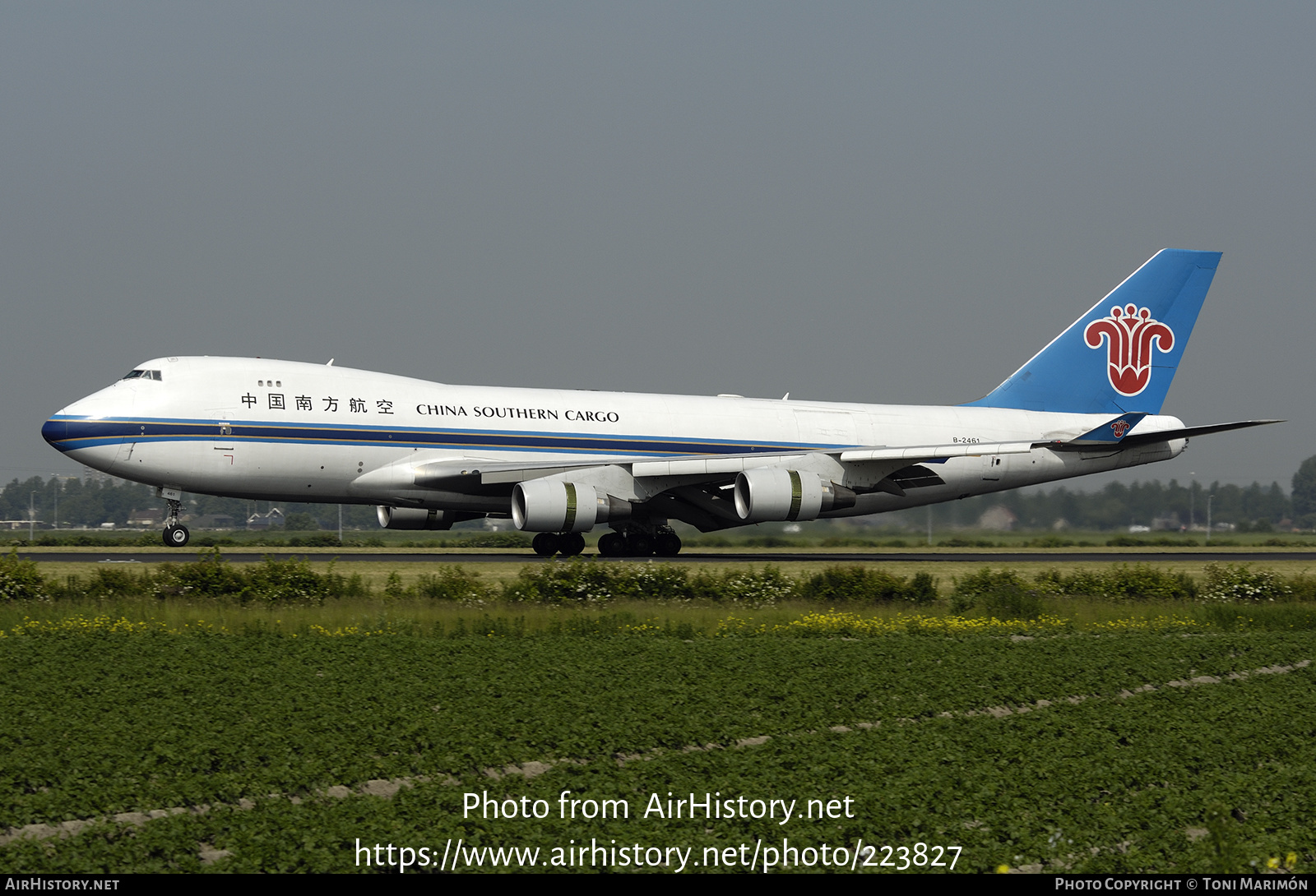 Aircraft Photo of B-2461 | Boeing 747-41BF/SCD | China Southern Airlines Cargo | AirHistory.net #223827