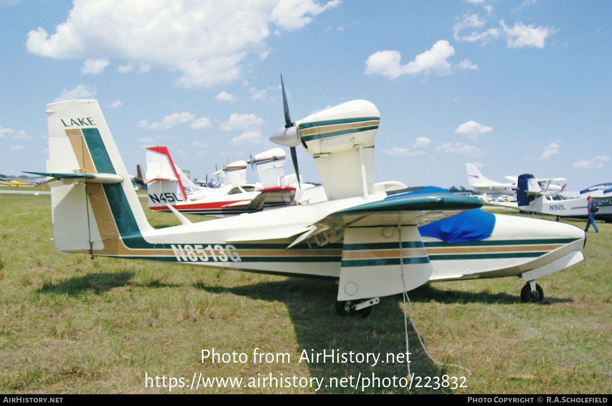 Aircraft Photo of N8513G | Lake LA-4-200 Buccaneer | AirHistory.net #223832