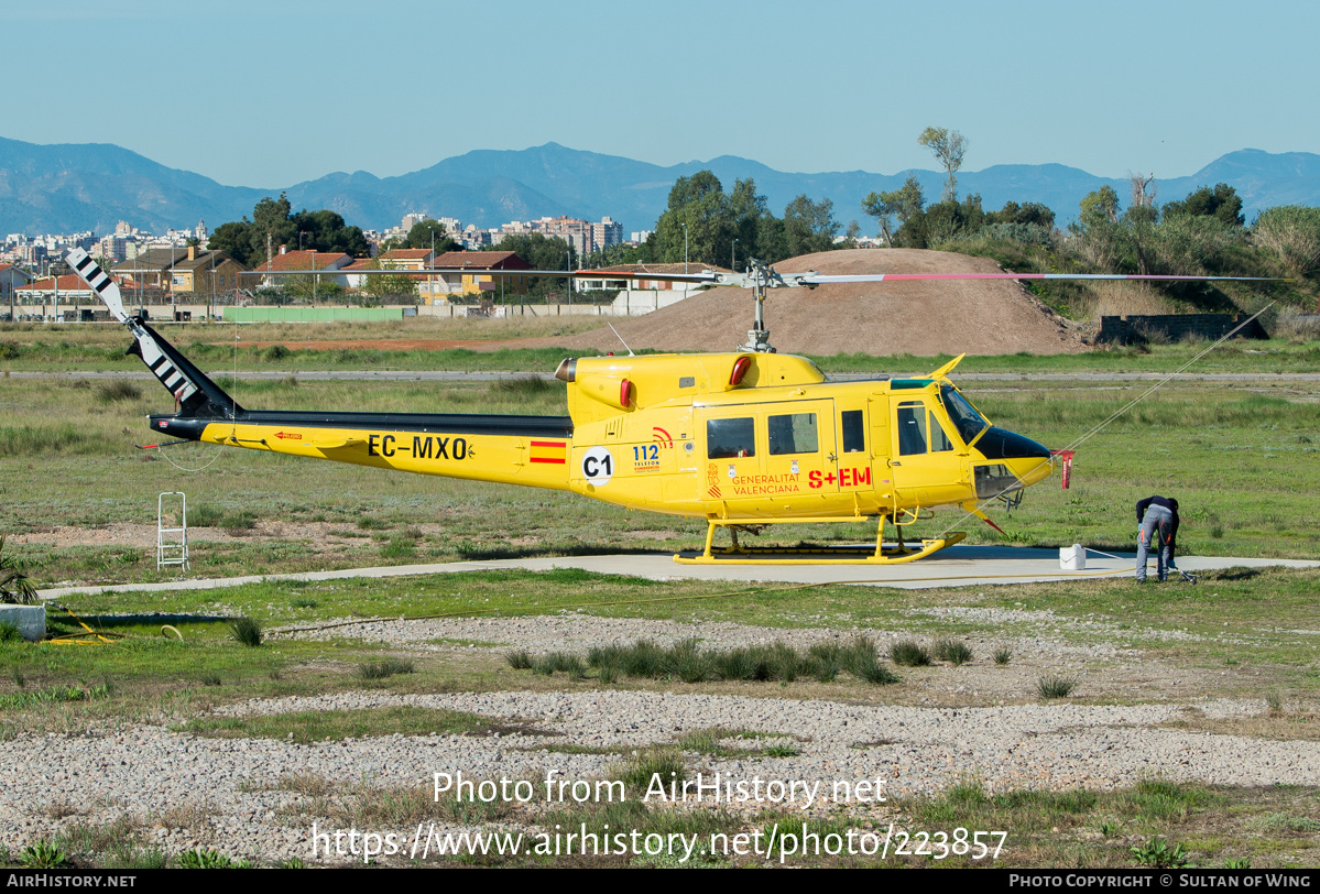 Aircraft Photo of EC-MXO | Bell 212 Eagle Single | Generalitat Valenciana | AirHistory.net #223857