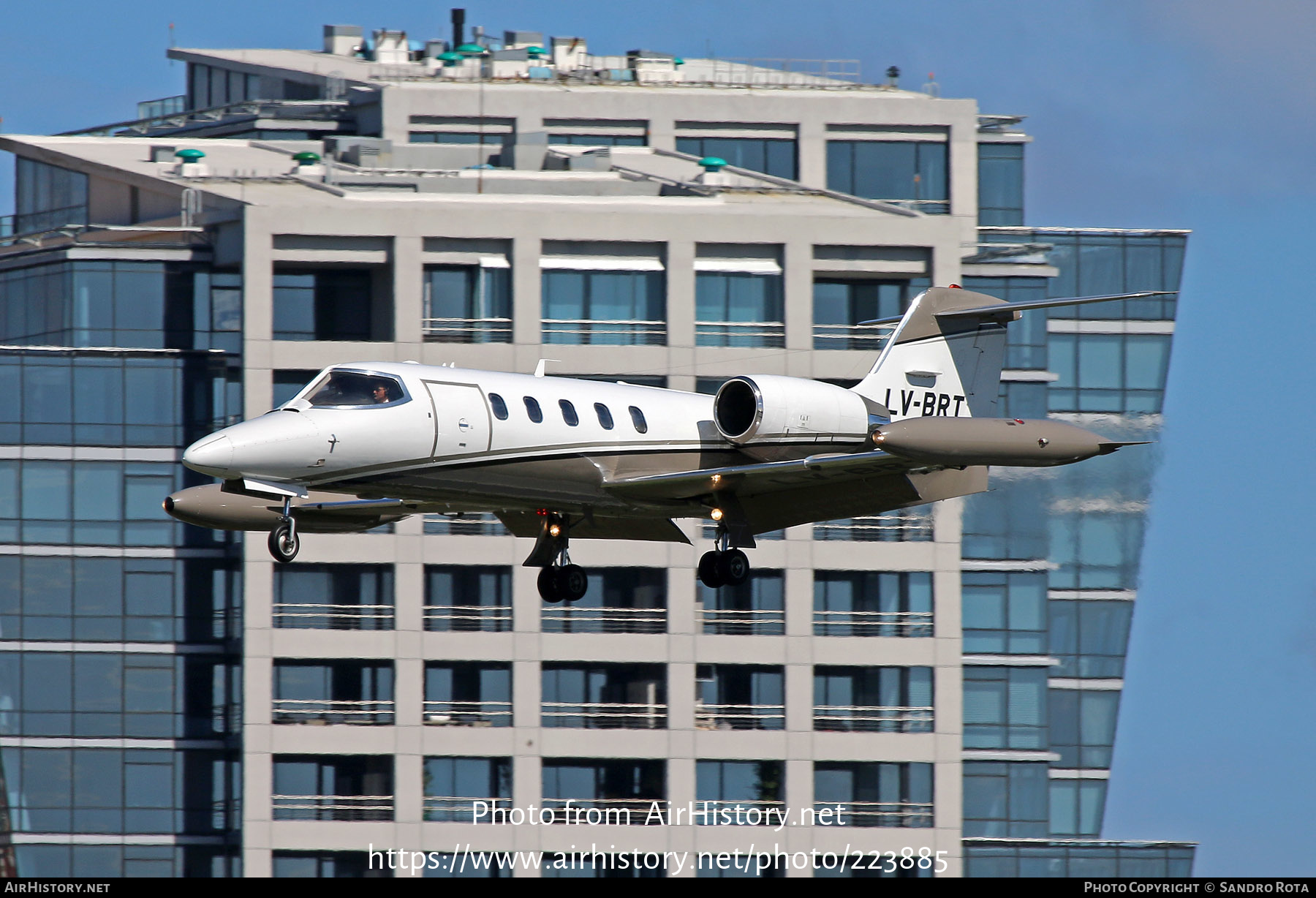 Aircraft Photo of LV-BRT | Gates Learjet 35A | AirHistory.net #223885