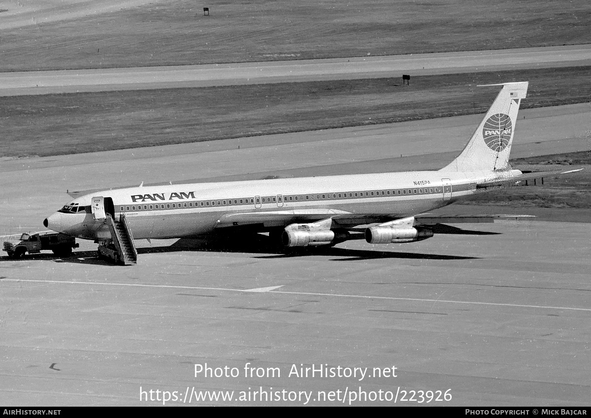 Aircraft Photo of N415PA | Boeing 707-321B | Pan American World Airways - Pan Am | AirHistory.net #223926