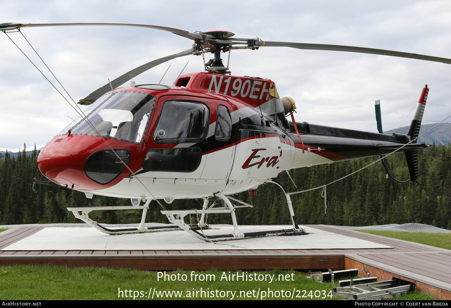 Aircraft Photo of N190EH | Aerospatiale AS-350B-2 Ecureuil | Era Helicopters | AirHistory.net #224034