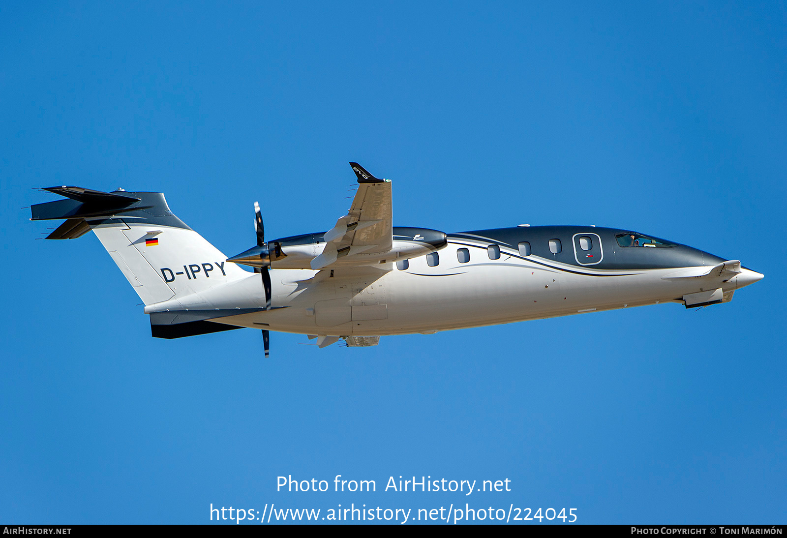 Aircraft Photo of D-IPPY | Piaggio P-180 Avanti Evo | AirHistory.net #224045