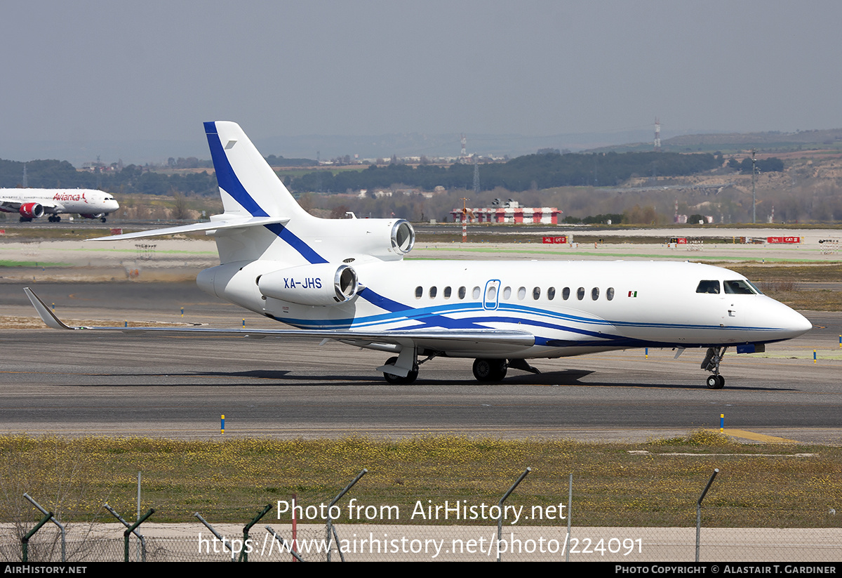 Aircraft Photo of XA-JHS | Dassault Falcon 7X | AirHistory.net #224091