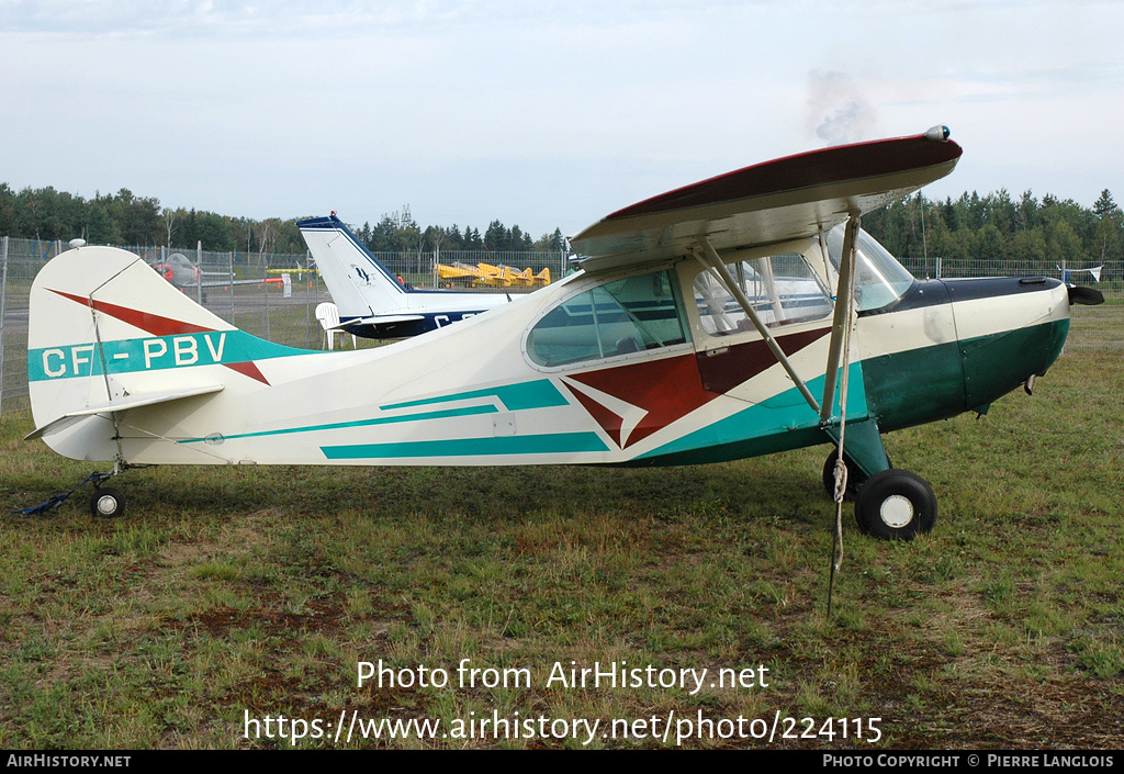 Aircraft Photo of CF-PBV | Champion 7EC | AirHistory.net #224115