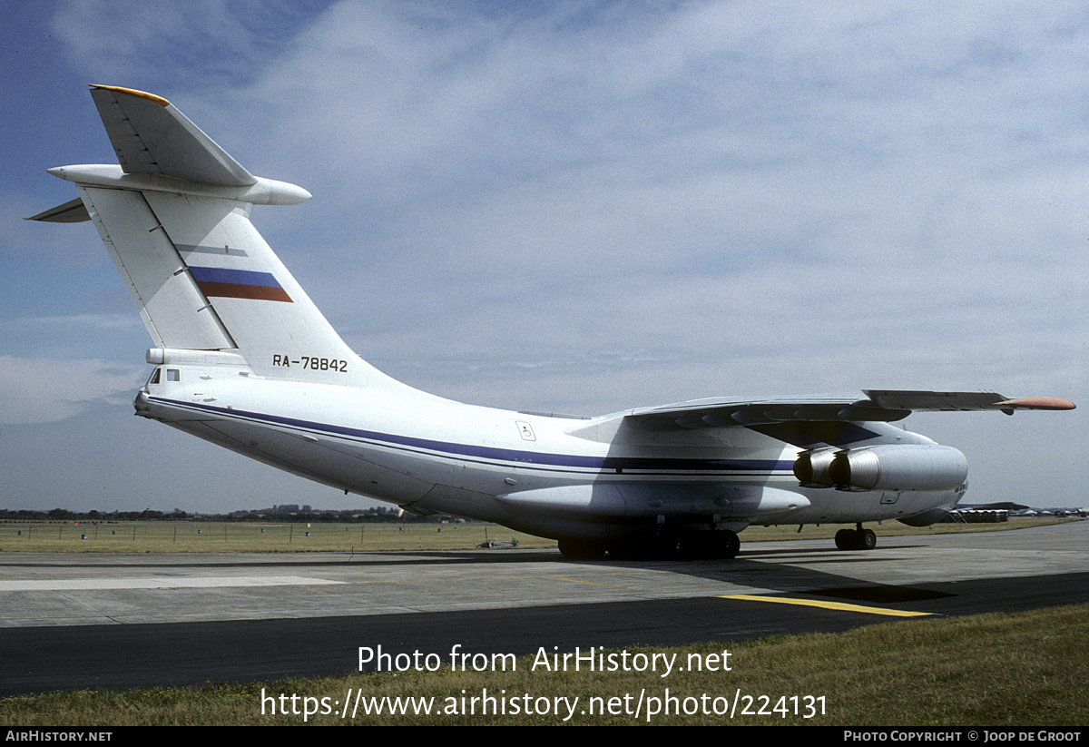 Aircraft Photo of RA-78842 | Ilyushin Il-76MD | Aeroflot | AirHistory.net #224131