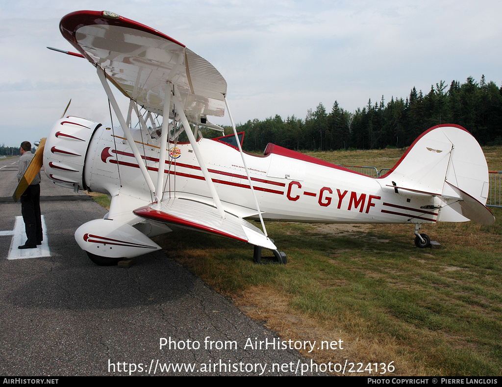 Aircraft Photo of C-GYMF | Waco YMF | Aero Production | AirHistory.net #224136