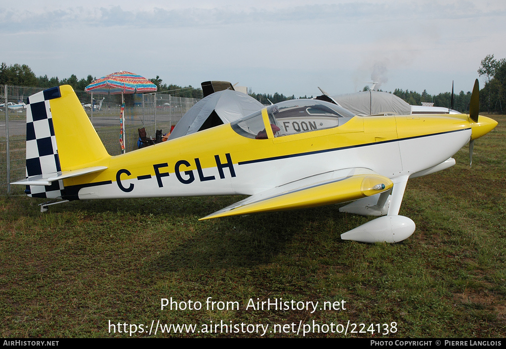 Aircraft Photo of C-FGLH | Van's RV-7 | AirHistory.net #224138