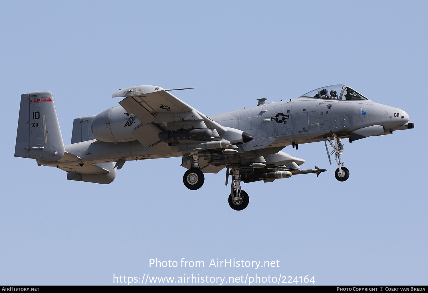 Aircraft Photo of 78-0611 / AF78-611 | Fairchild A-10C Thunderbolt II | USA - Air Force | AirHistory.net #224164