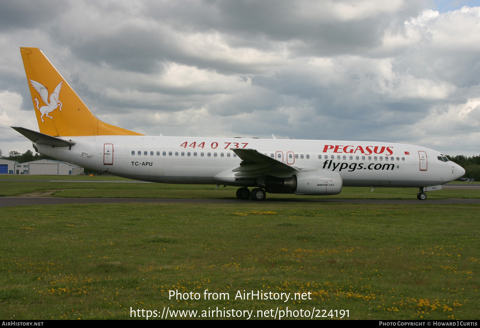 Aircraft Photo of TC-APU | Boeing 737-82R | Pegasus Airlines | AirHistory.net #224191