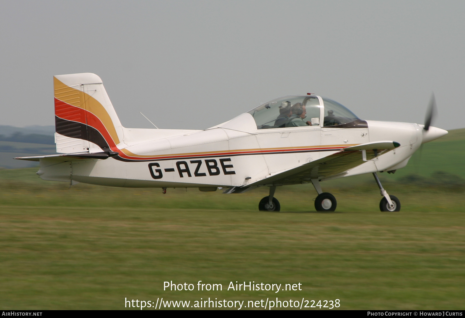 Aircraft Photo of G-AZBE | AESL Glos-Airtourer Super 150 | AirHistory.net #224238