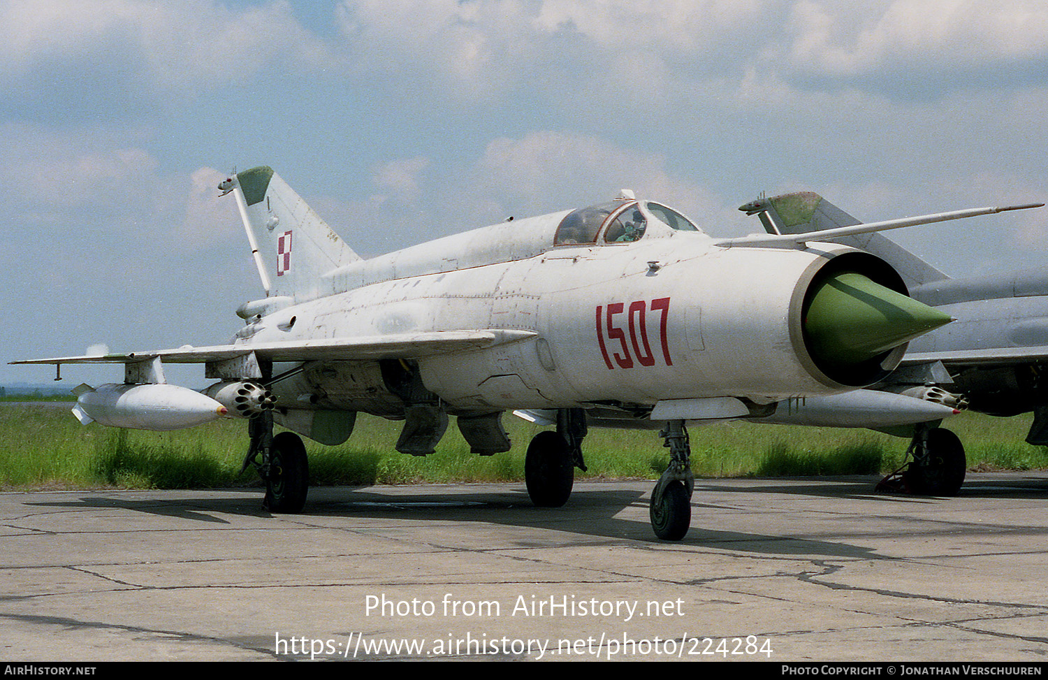 Aircraft Photo of 1507 | Mikoyan-Gurevich MiG-21R | Poland - Air Force | AirHistory.net #224284