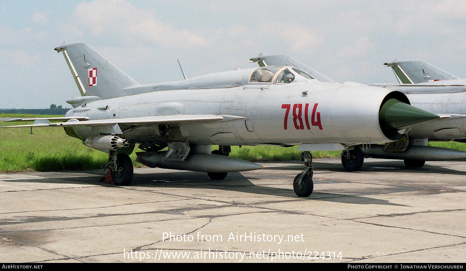 Aircraft Photo of 7814 | Mikoyan-Gurevich MiG-21PFM | Poland - Air Force | AirHistory.net #224314