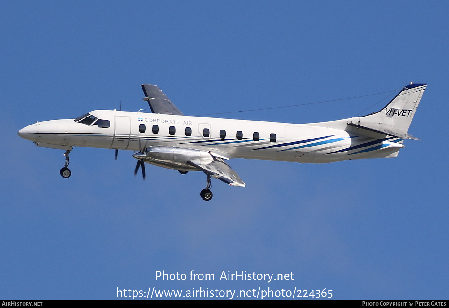 Aircraft Photo of VH-VET | Fairchild SA-227DC Metro 23 | Corporate Air | AirHistory.net #224365