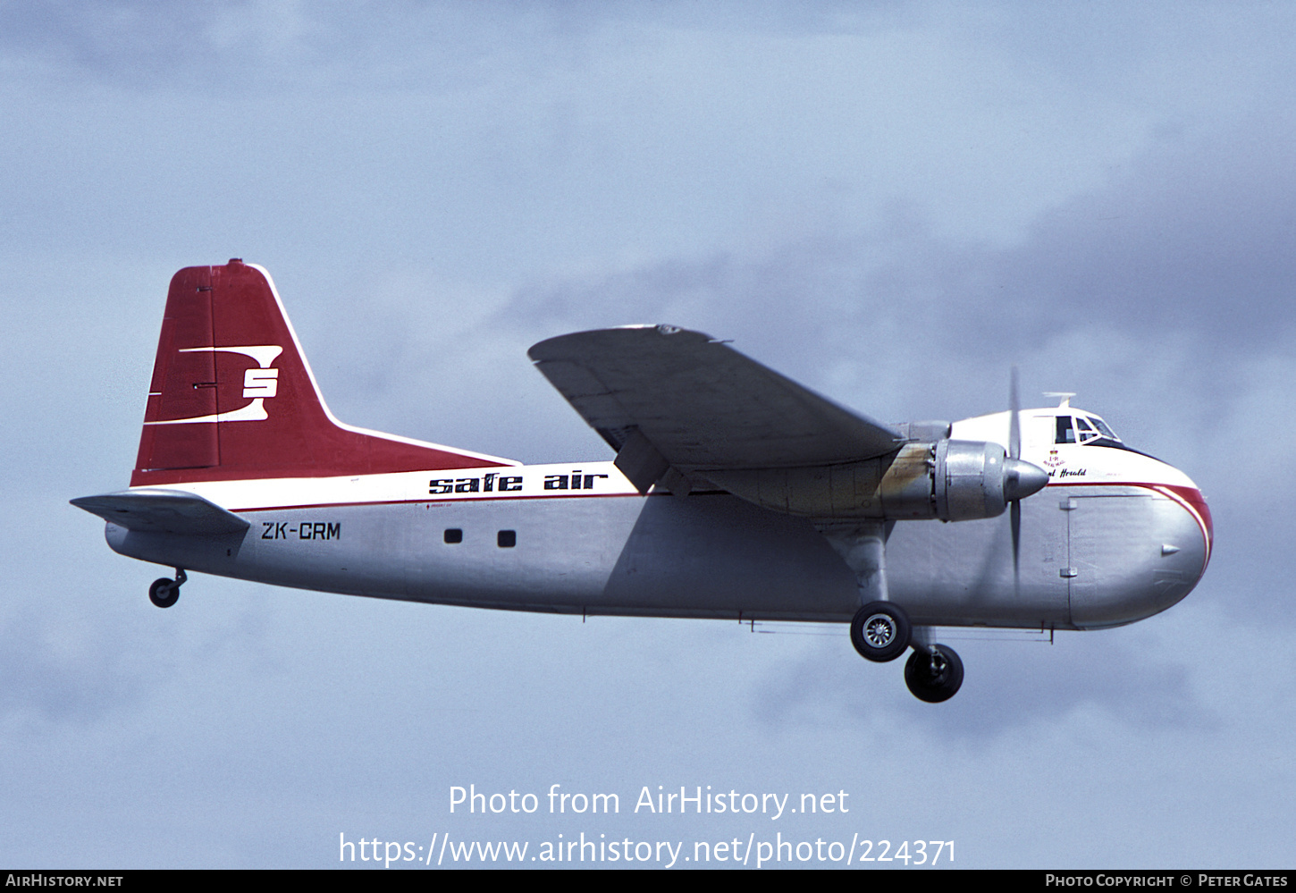 Aircraft Photo of ZK-CRM / K-CRM | Bristol 170 Freighter Mk31 | SAFE Air - Straits Air Freight Express | AirHistory.net #224371