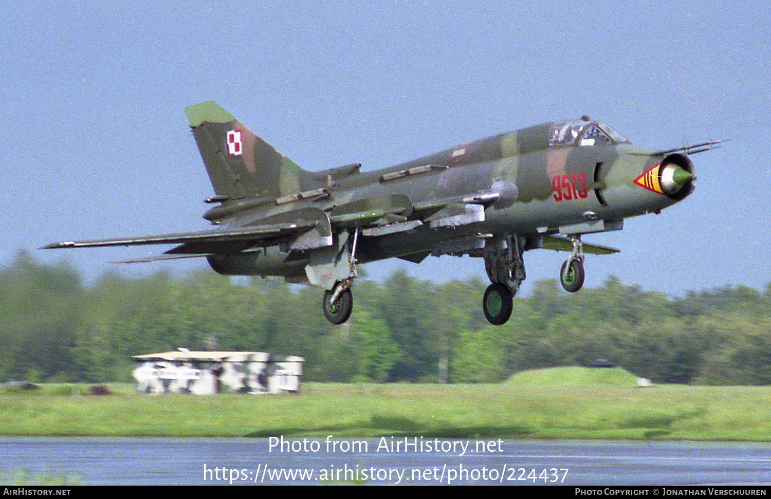 Aircraft Photo of 9513 | Sukhoi Su-22M4 | Poland - Air Force | AirHistory.net #224437