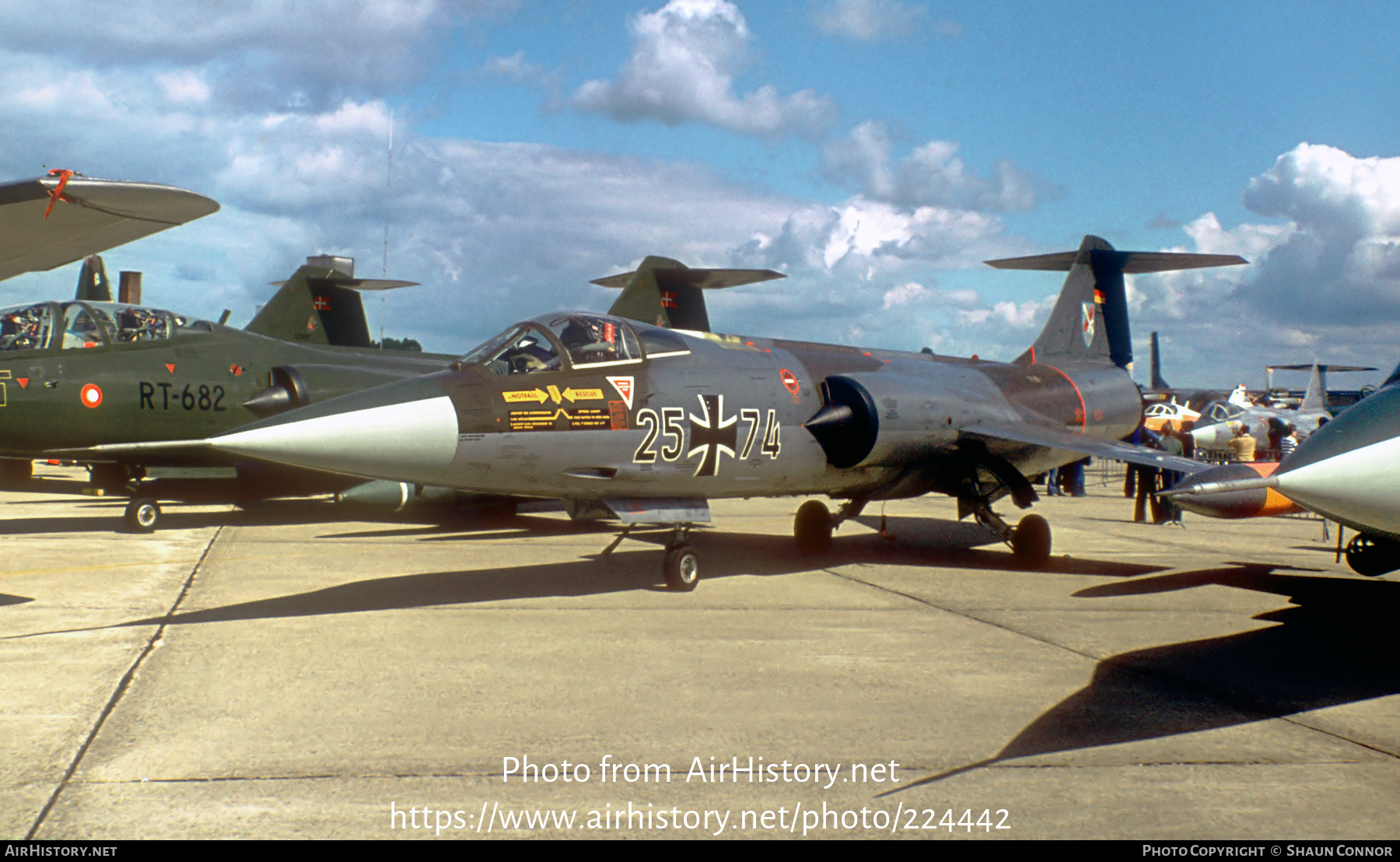 Aircraft Photo of 2574 | Lockheed F-104G Starfighter | Germany - Air Force | AirHistory.net #224442