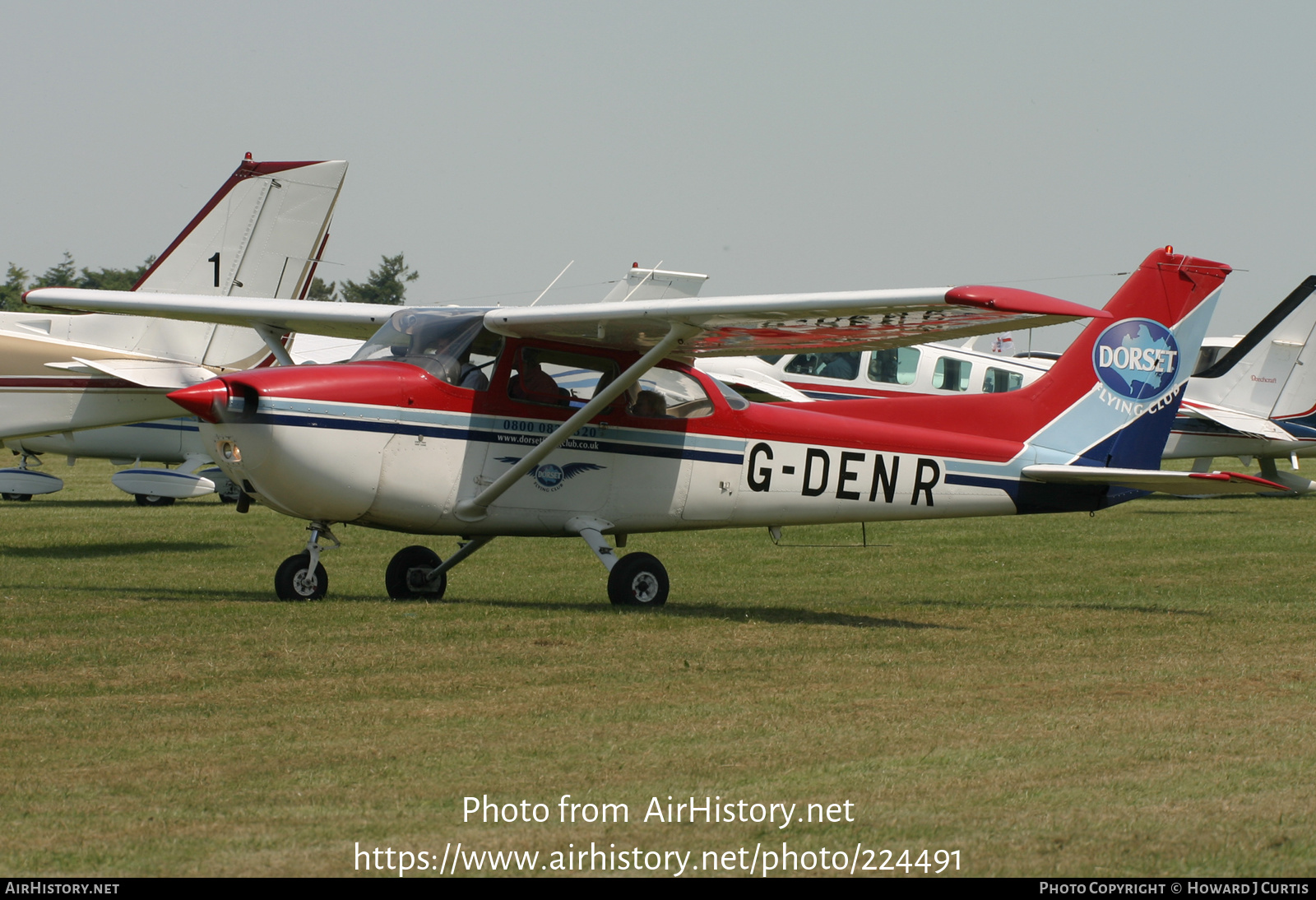 Aircraft Photo of G-DENR | Reims F172N Skyhawk 100 | Dorset Flying Club | AirHistory.net #224491