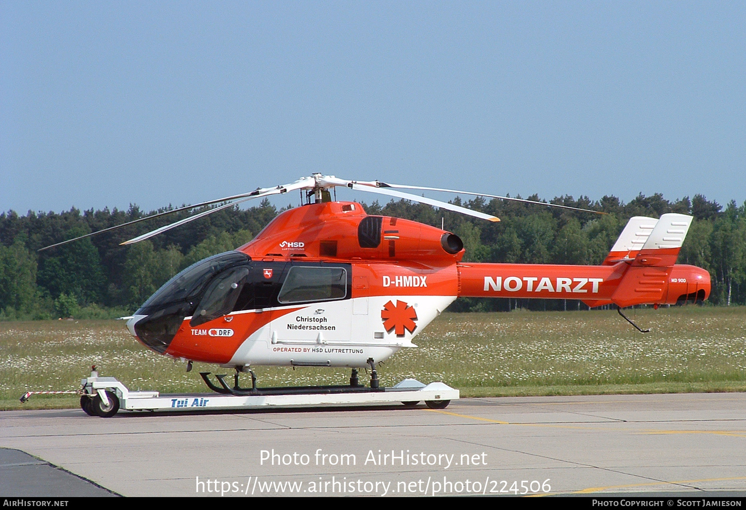 Aircraft Photo of D-HMDX | McDonnell Douglas MD-900 Explorer | HSD Luftrettung | AirHistory.net #224506