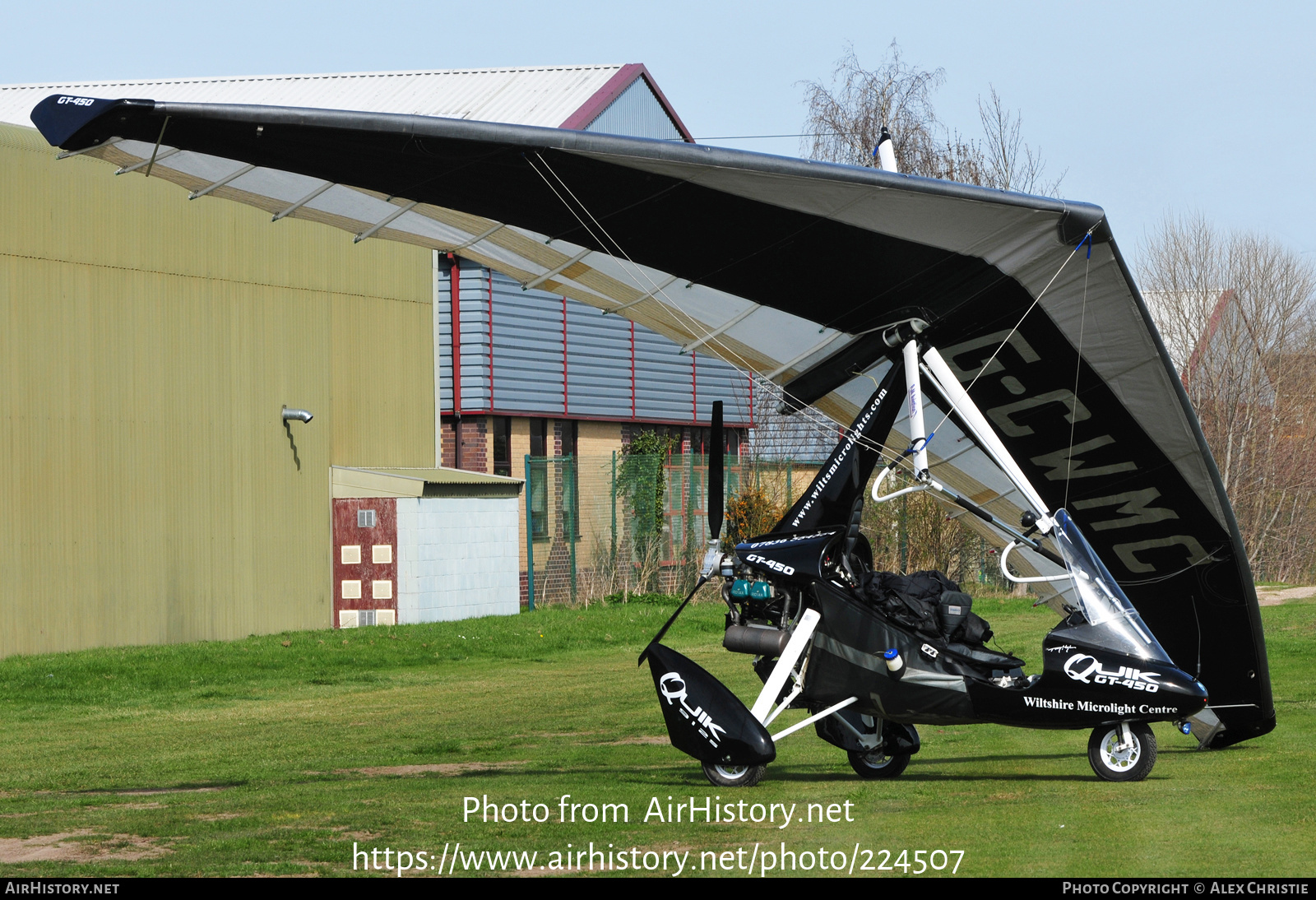 Aircraft Photo of G-CWMC | P&M Aviation Quik GT450 | Wiltshire Microlight Centre | AirHistory.net #224507