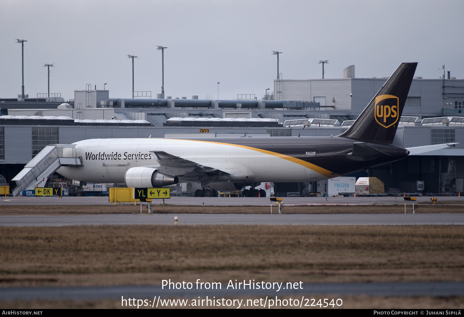 Aircraft Photo of N362UP | Boeing 767-346/ER(BCF) | United Parcel Service - UPS | AirHistory.net #224540