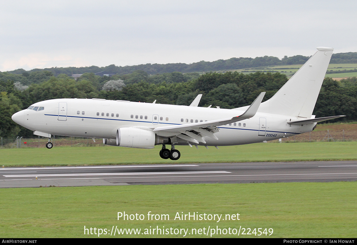 Aircraft Photo of 02-0042 / 20042 | Boeing C-40B | USA - Air Force | AirHistory.net #224549