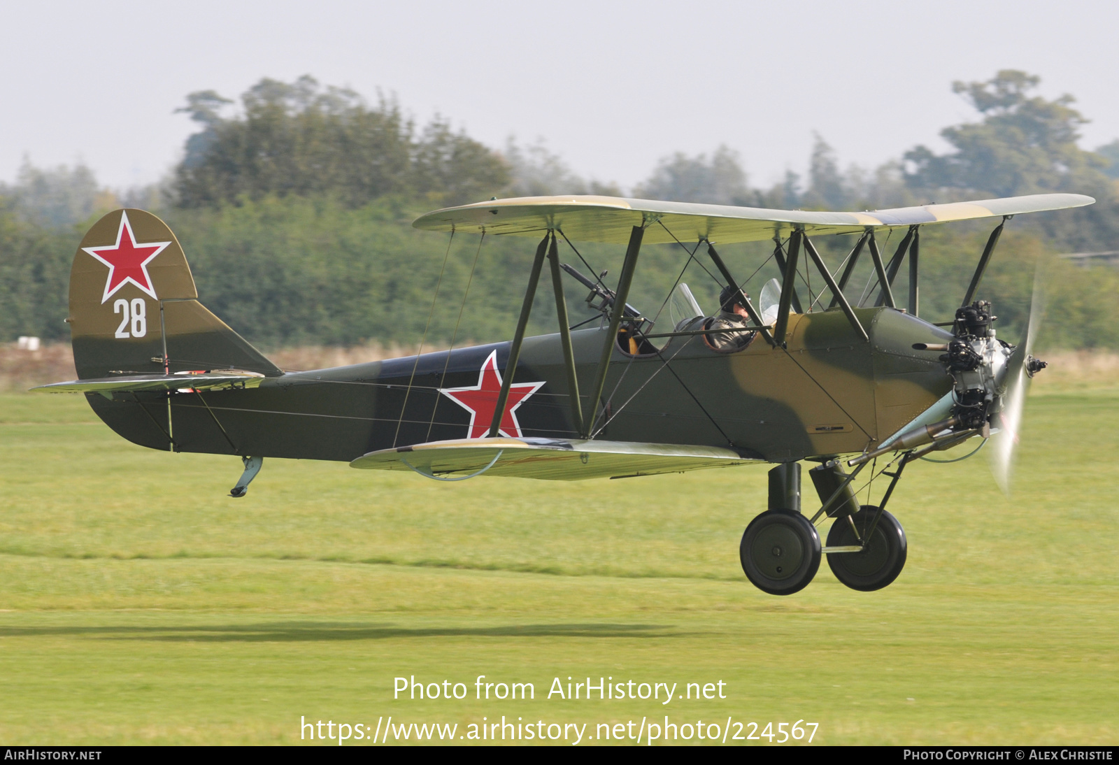 Aircraft Photo of G-BSSY / 28 white | Polikarpov Po-2 | Soviet Union - Air Force | AirHistory.net #224567