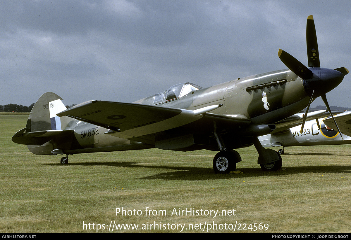 Aircraft Photo of G-WWII | Supermarine 379 Spitfire F14E | UK - Air Force | AirHistory.net #224569