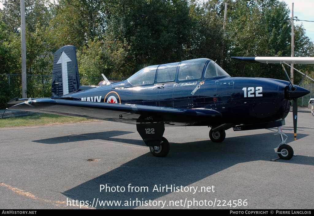 Aircraft Photo of C-GVLL | Beech T-34A Mentor | Canada - Navy | AirHistory.net #224586