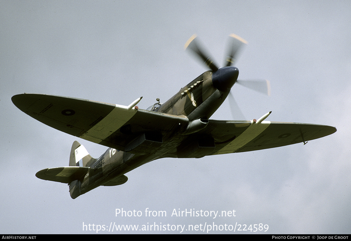 Aircraft Photo of F-AZSJ | Supermarine 379 Spitfire F14E | UK - Air Force | AirHistory.net #224589