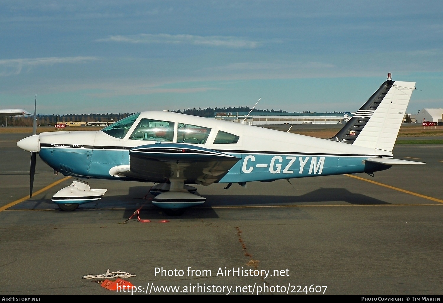 Aircraft Photo of C-GZYM | Piper PA-28-235 Cherokee C | AirHistory.net #224607