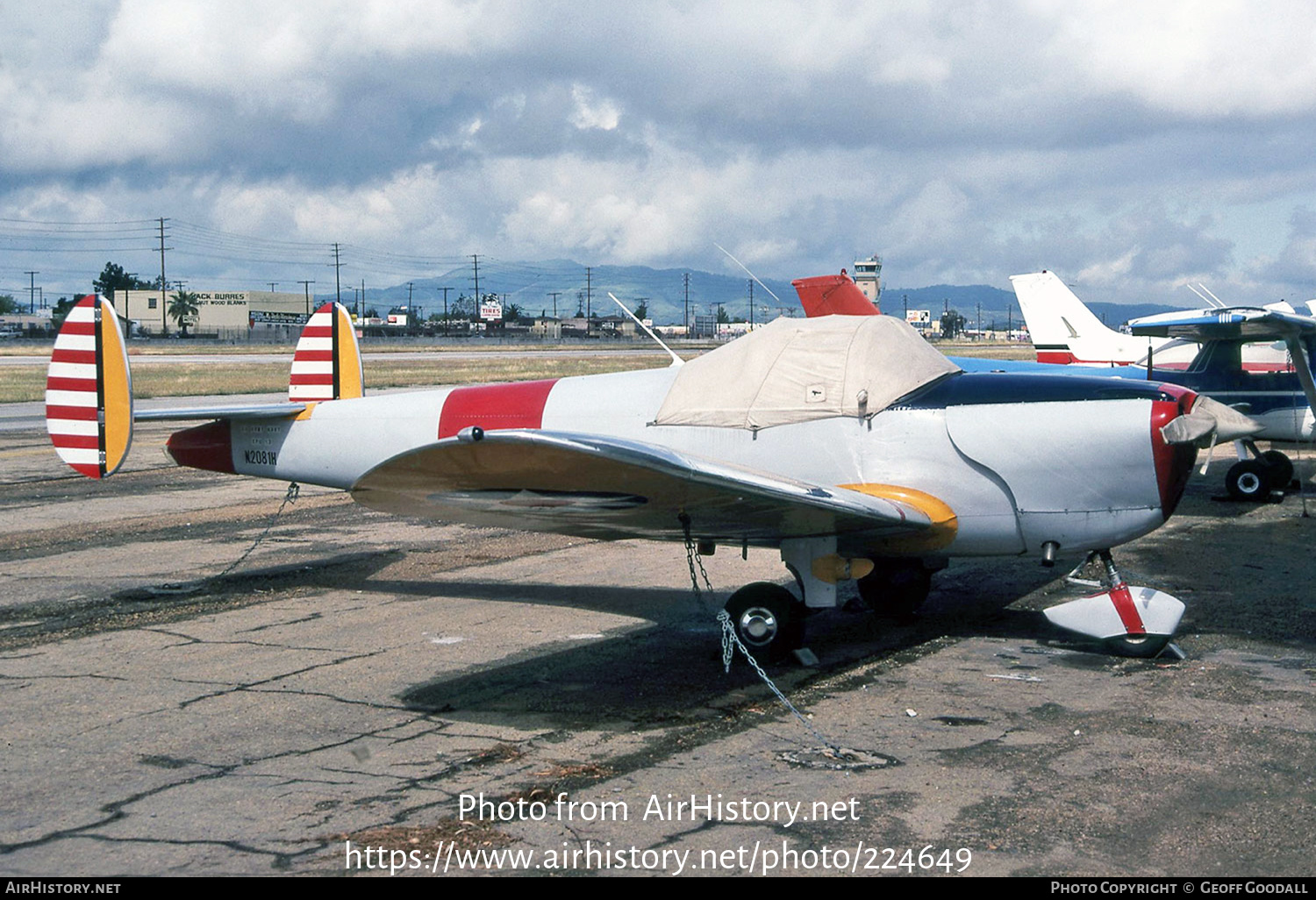 Aircraft Photo of N2081H | Erco 415C Ercoupe | USA - Air Force | AirHistory.net #224649