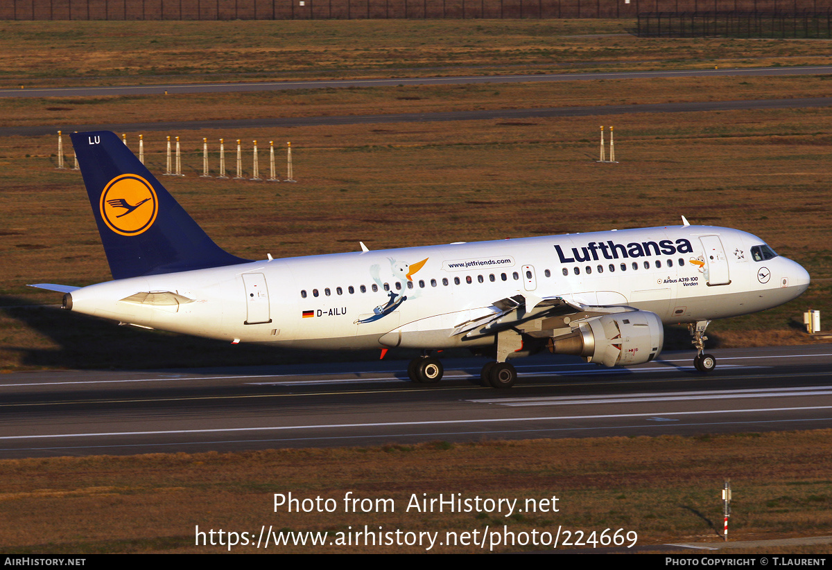 Aircraft Photo of D-AILU | Airbus A319-114 | Lufthansa | AirHistory.net #224669