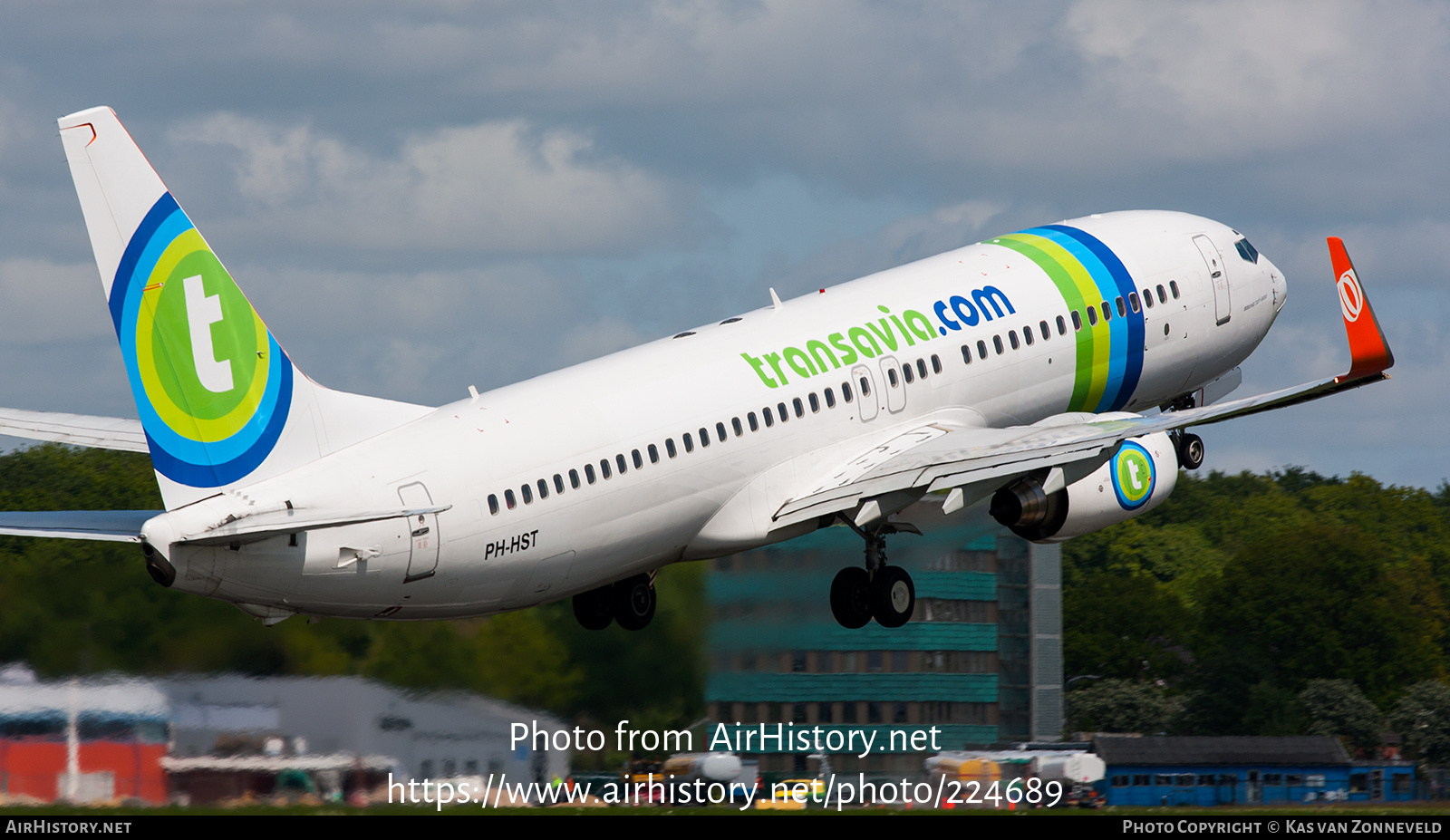 Aircraft Photo of PH-HST | Boeing 737-83N | Transavia | AirHistory.net #224689