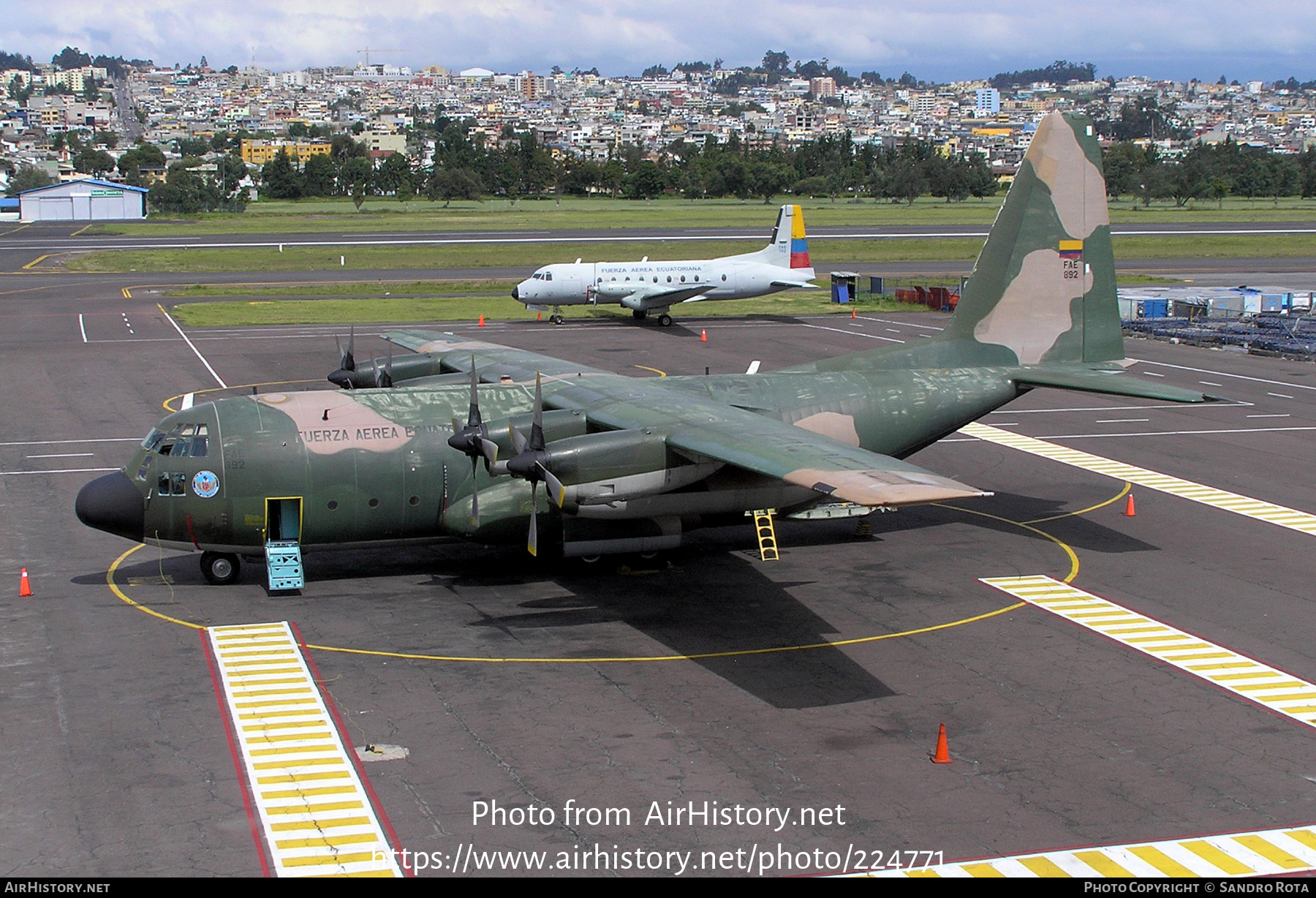 Aircraft Photo of FAE-892 | Lockheed C-130H Hercules | Ecuador - Air Force | AirHistory.net #224771