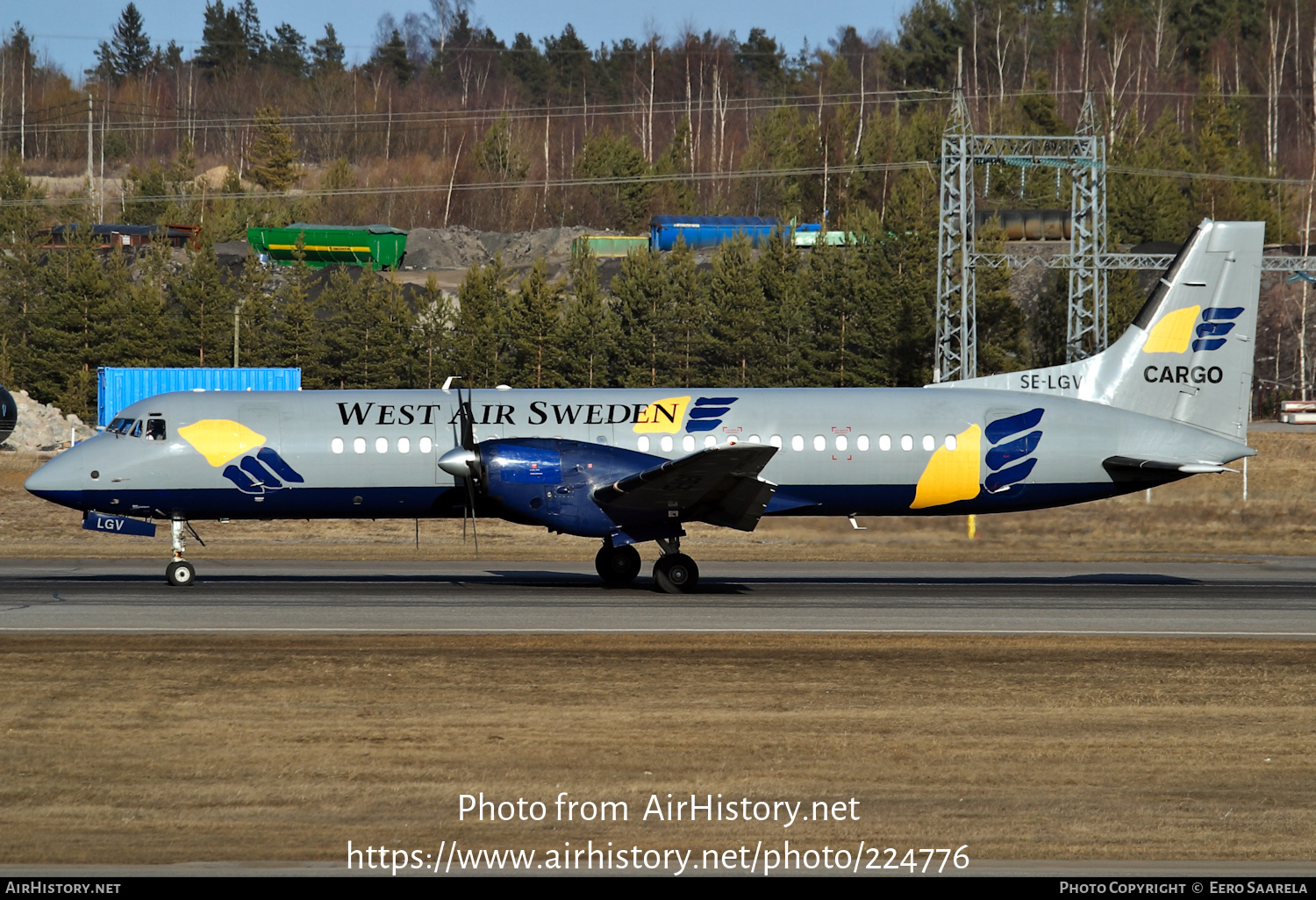 Aircraft Photo of SE-LGV | British Aerospace ATP(F) | West Air Sweden | AirHistory.net #224776