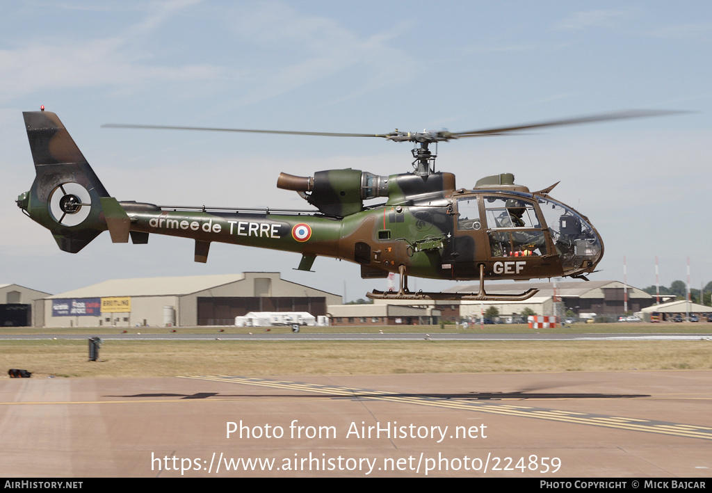 Aircraft Photo of 4210 | Aerospatiale SA-342L1 Gazelle | France - Army | AirHistory.net #224859